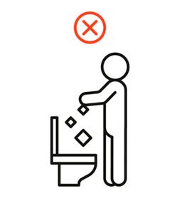 10 produits a ne jamais jeter dans les toilettes